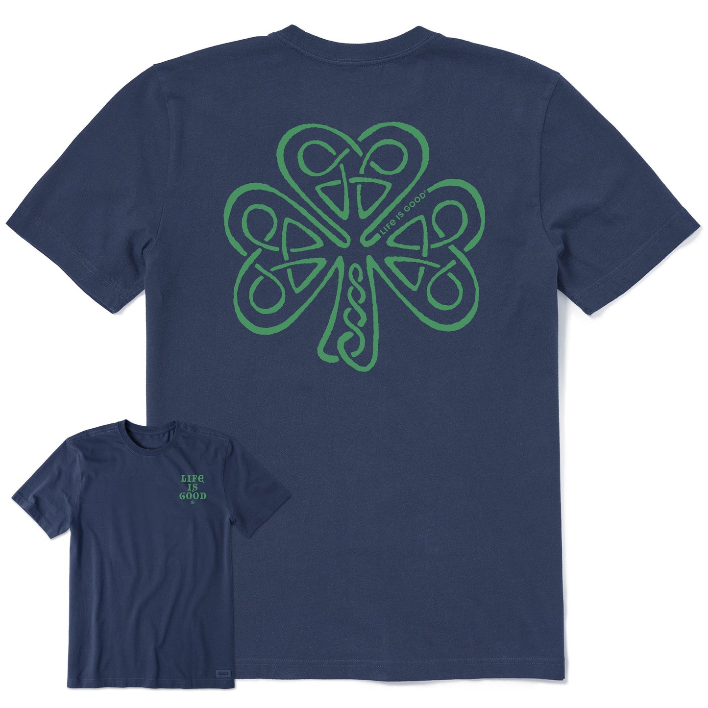 Men's Tribal Loop Shamrock Short Sleeve Crusher Tee