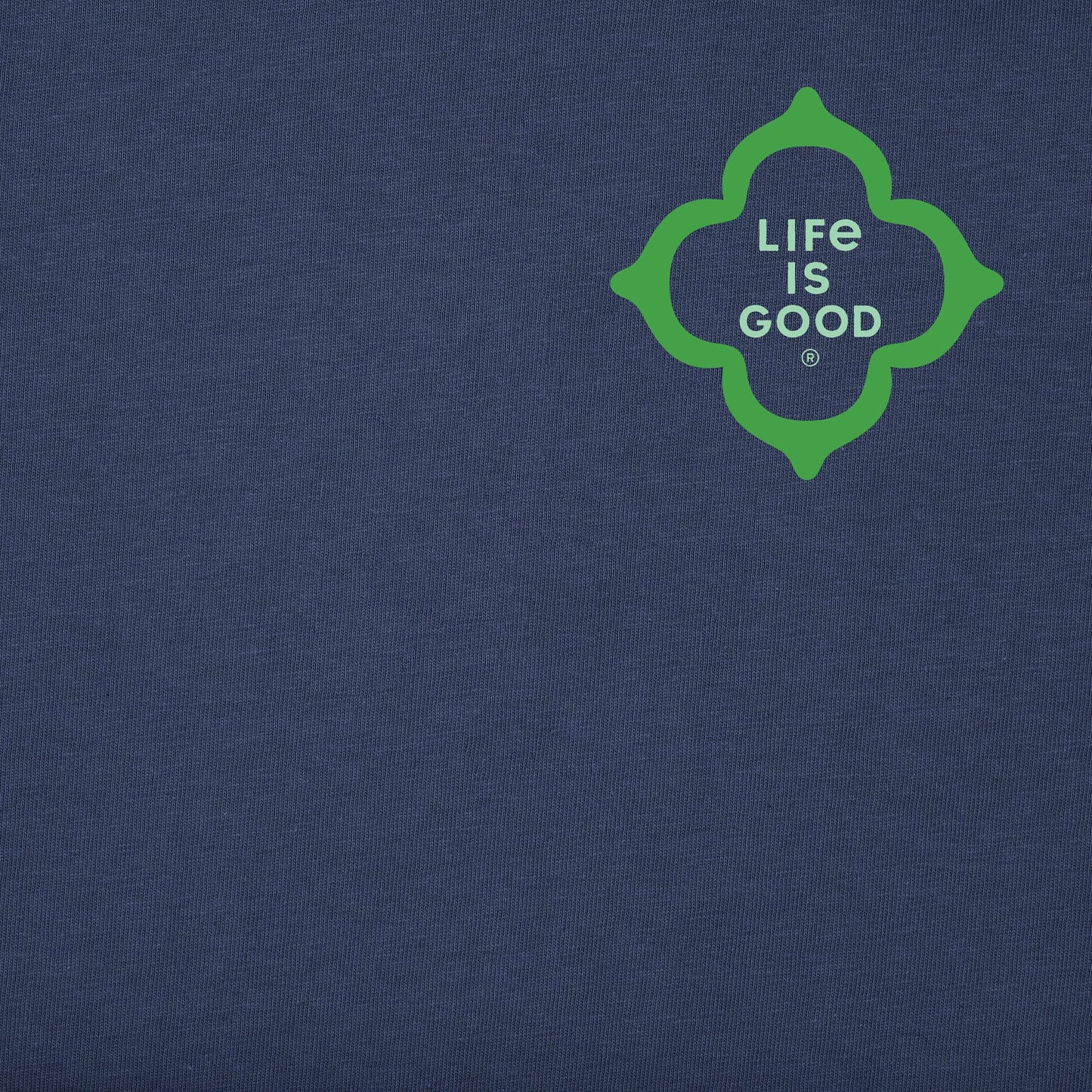 Men's 4 Leaf Clover Swirl Short Sleeve Crusher Tee