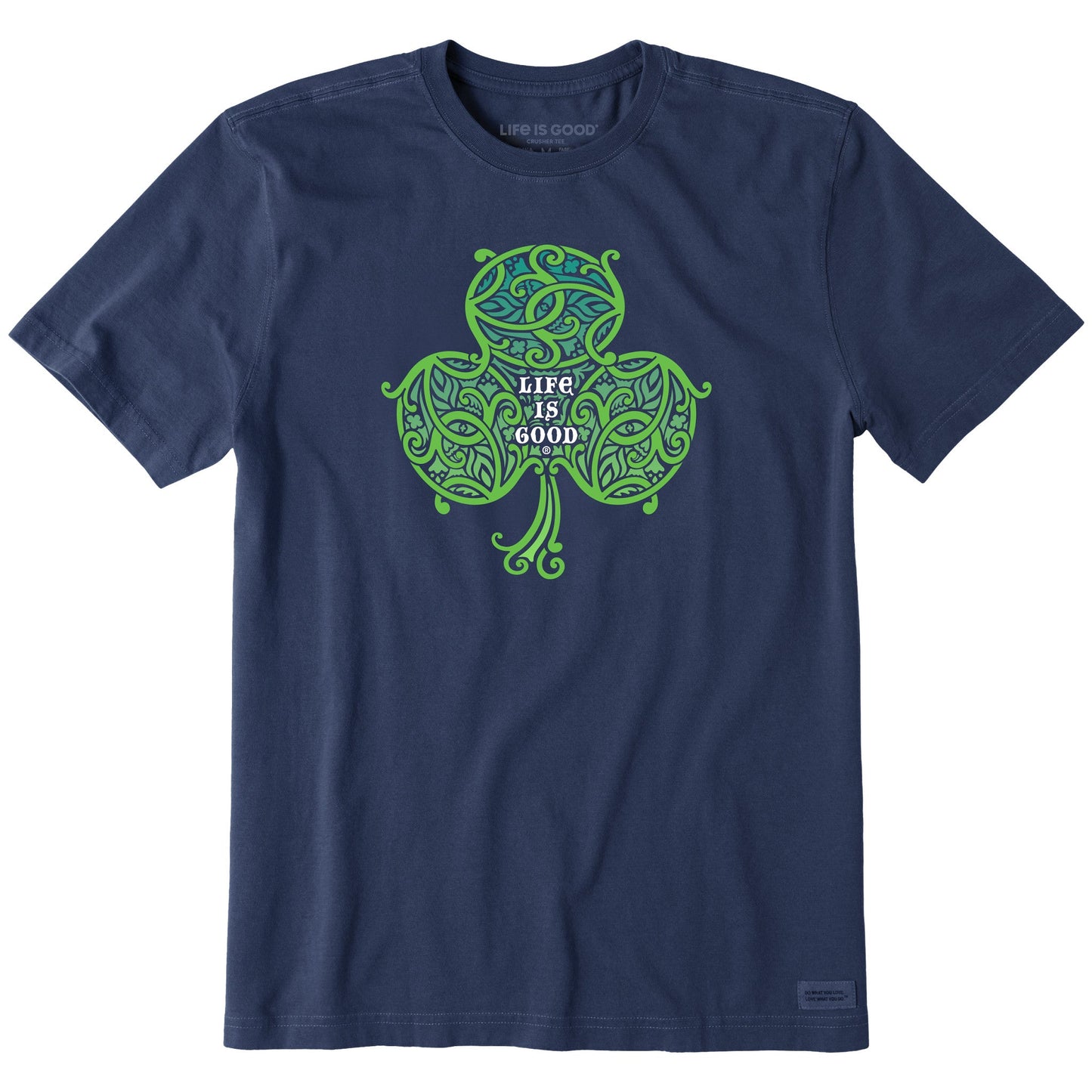Men's Celtic Clover Short Sleeve Crusher Tee