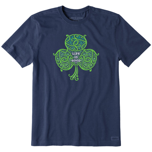 Men's Celtic Clover Short Sleeve Crusher Tee