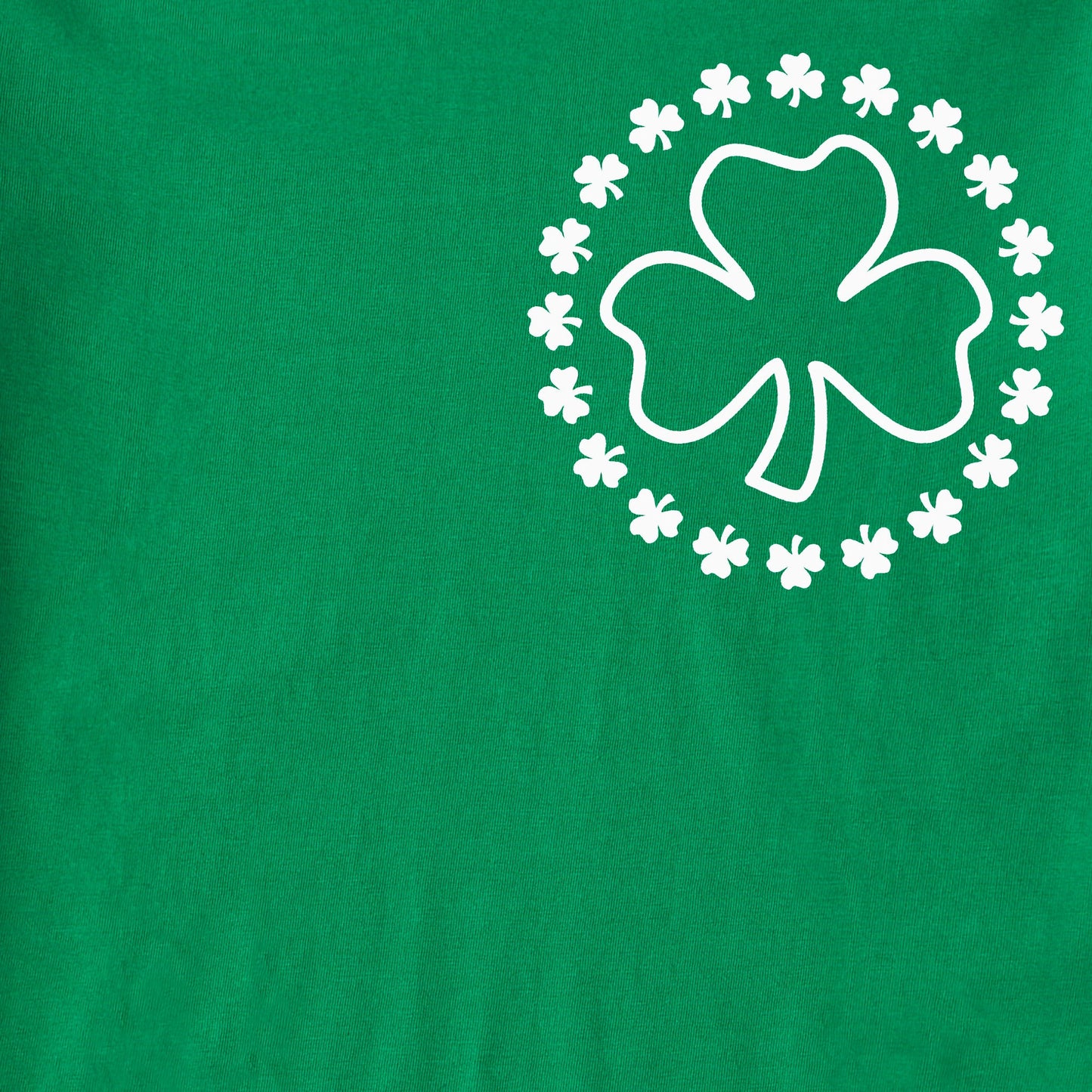 Men's Shamrock Mandala Short Sleeve Crusher Tee