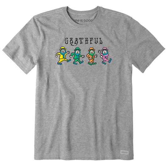Men's Grateful Leprechauns Short Sleeve Crusher Tee