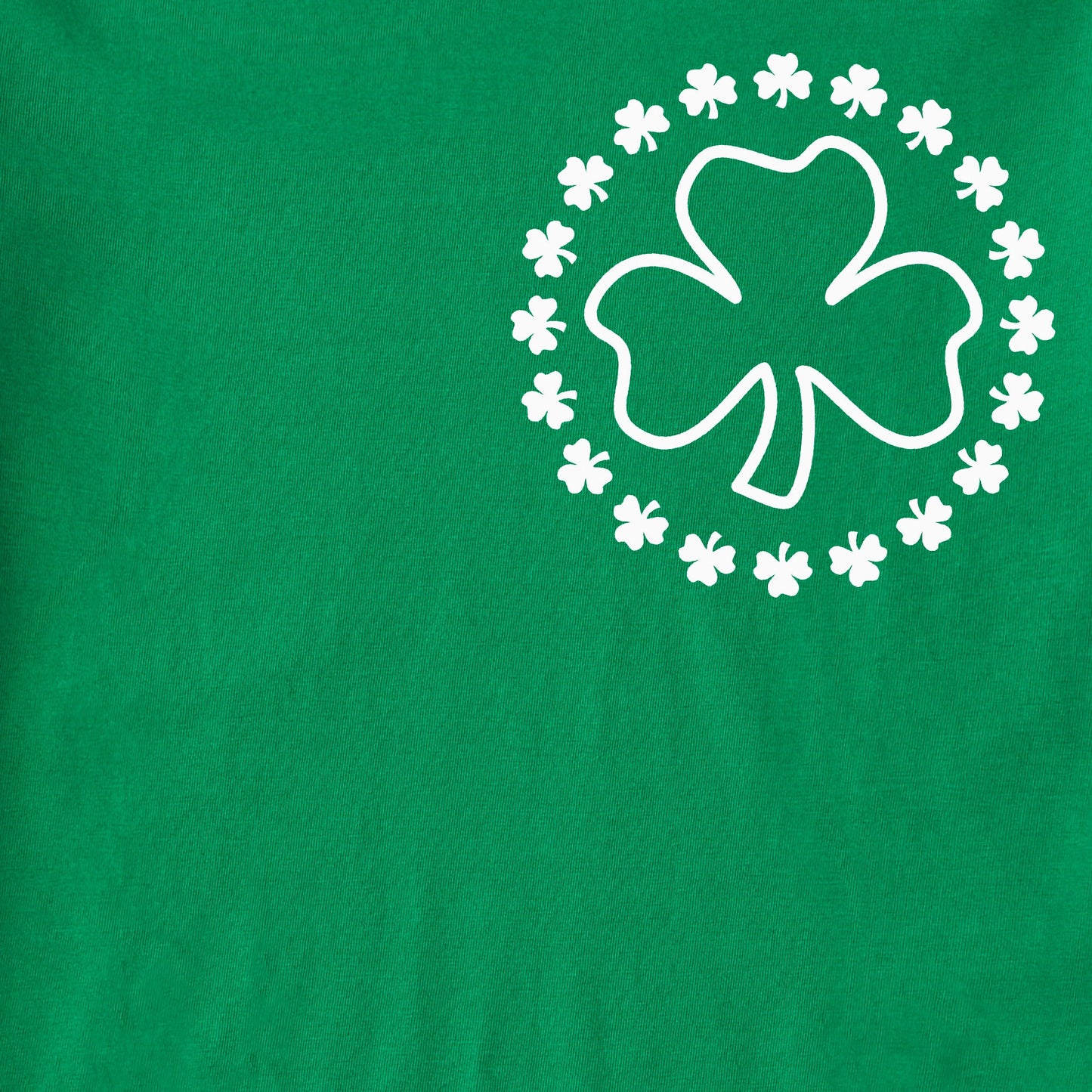 Women's Shamrock Mandala Short Sleeve Crusher Tee