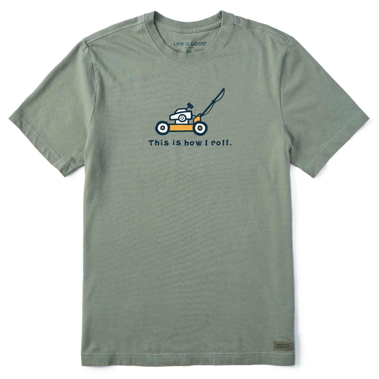 Men's How I Roll Lawnmower Short Sleeve Tee