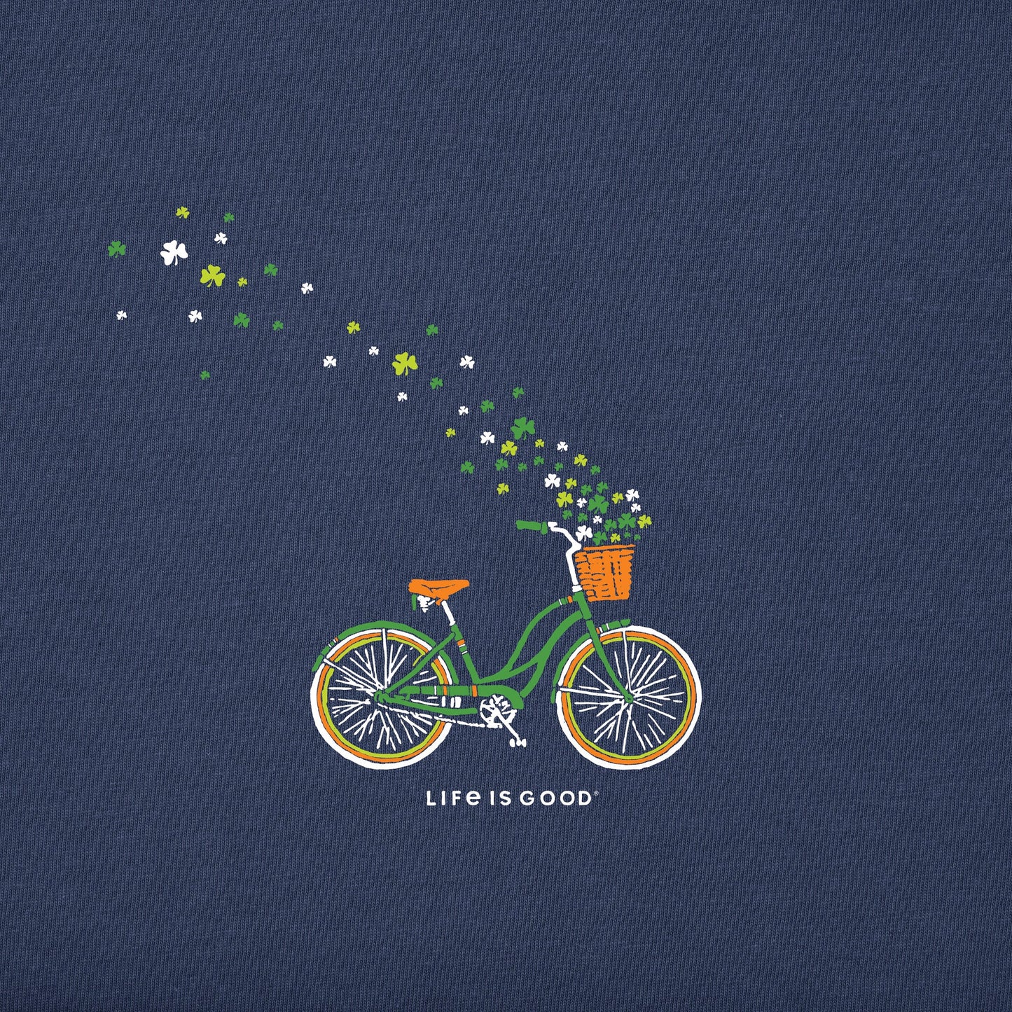 Women's Shamrock Bike Short Sleeve Crusher Tee