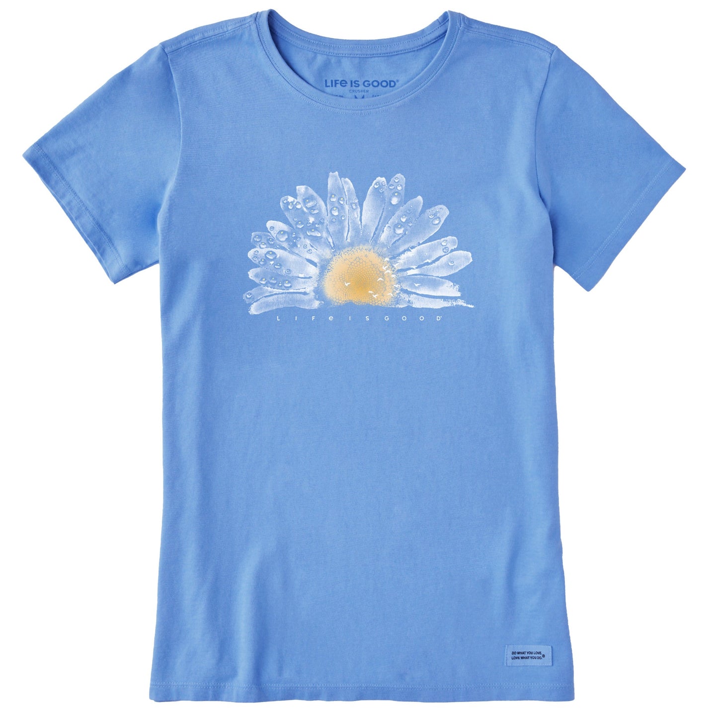Women's Watercolor Daisy Short Sleeve Tee