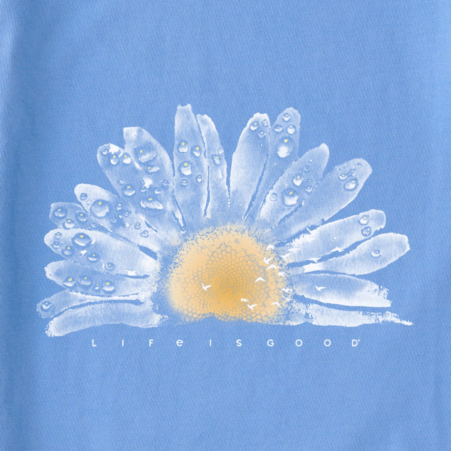Women's Watercolor Daisy Short Sleeve Tee