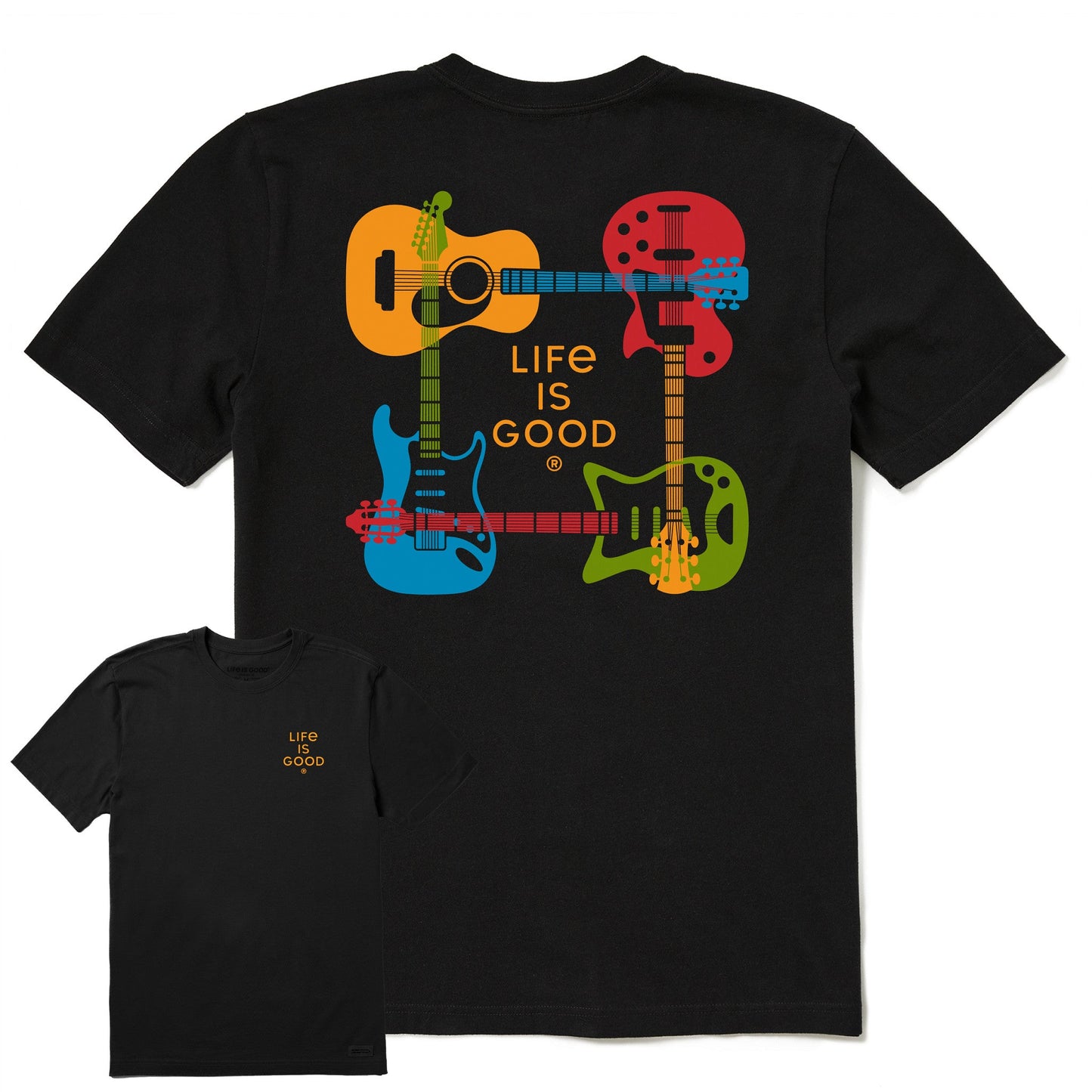 Men's Guitar Case Short Sleeve Tee