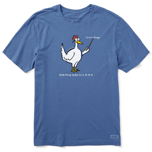 Men's Mathemachicken Short Sleeve Crusher Tee