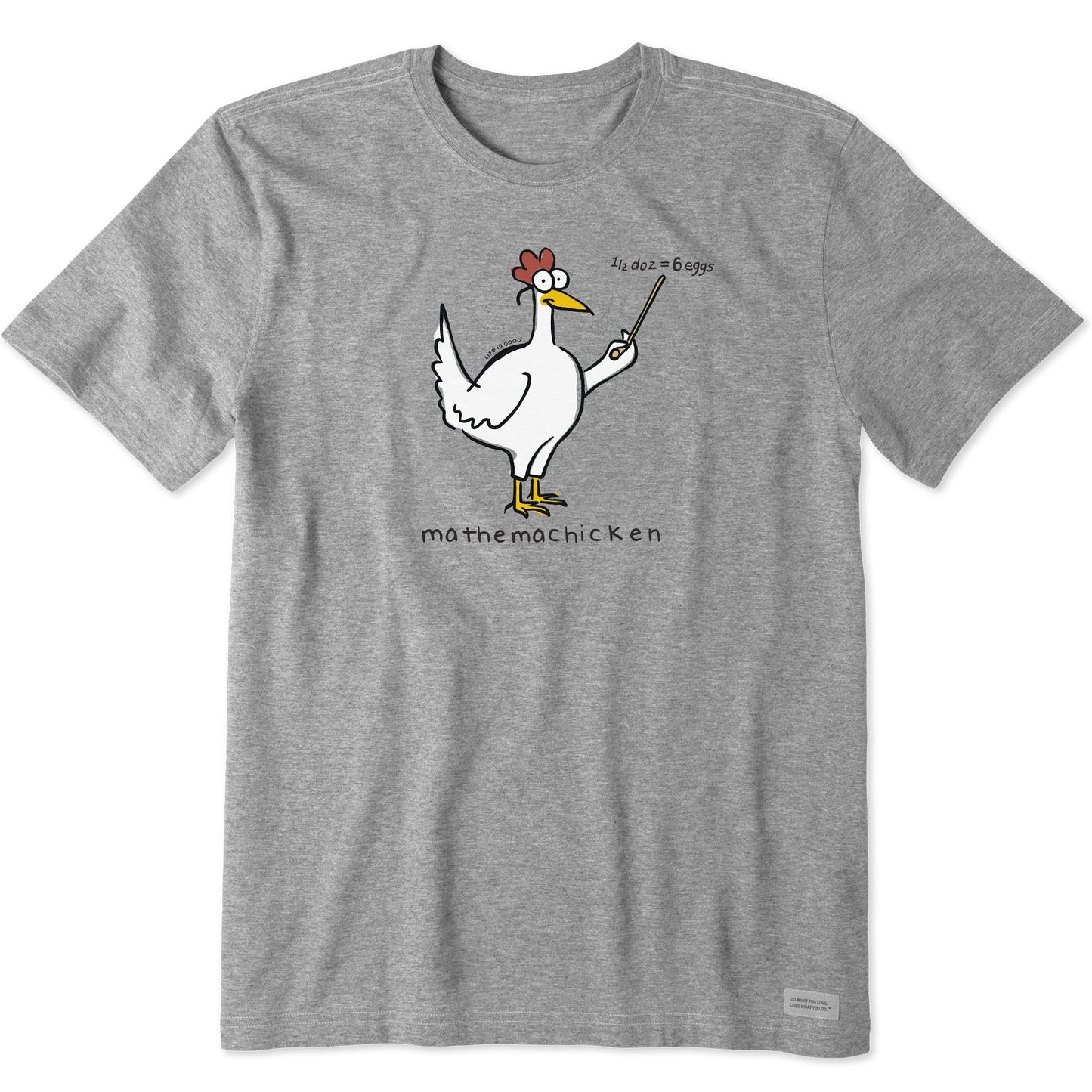 Men's Mathemachicken Short Sleeve Crusher Tee