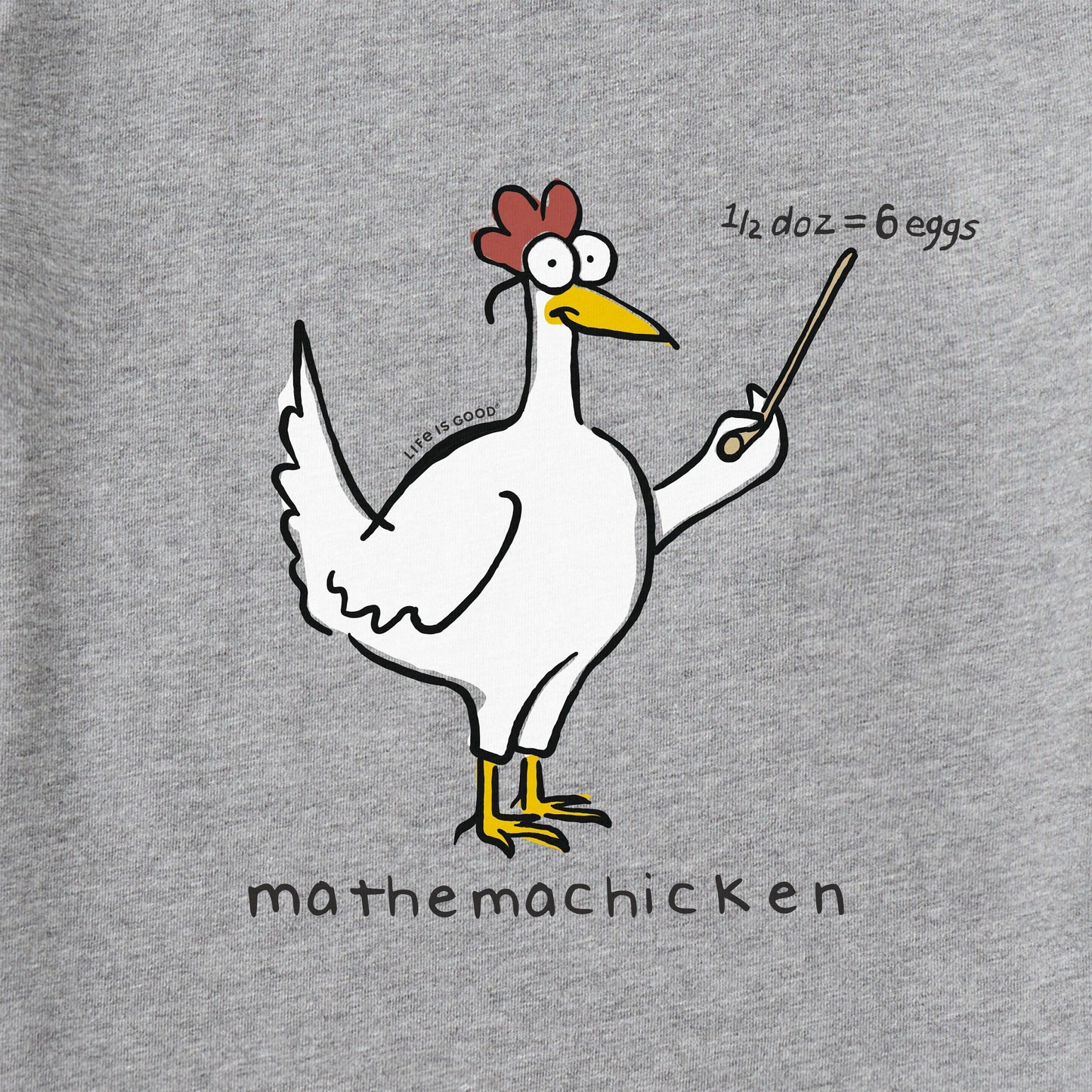 Men's Mathemachicken Short Sleeve Crusher Tee