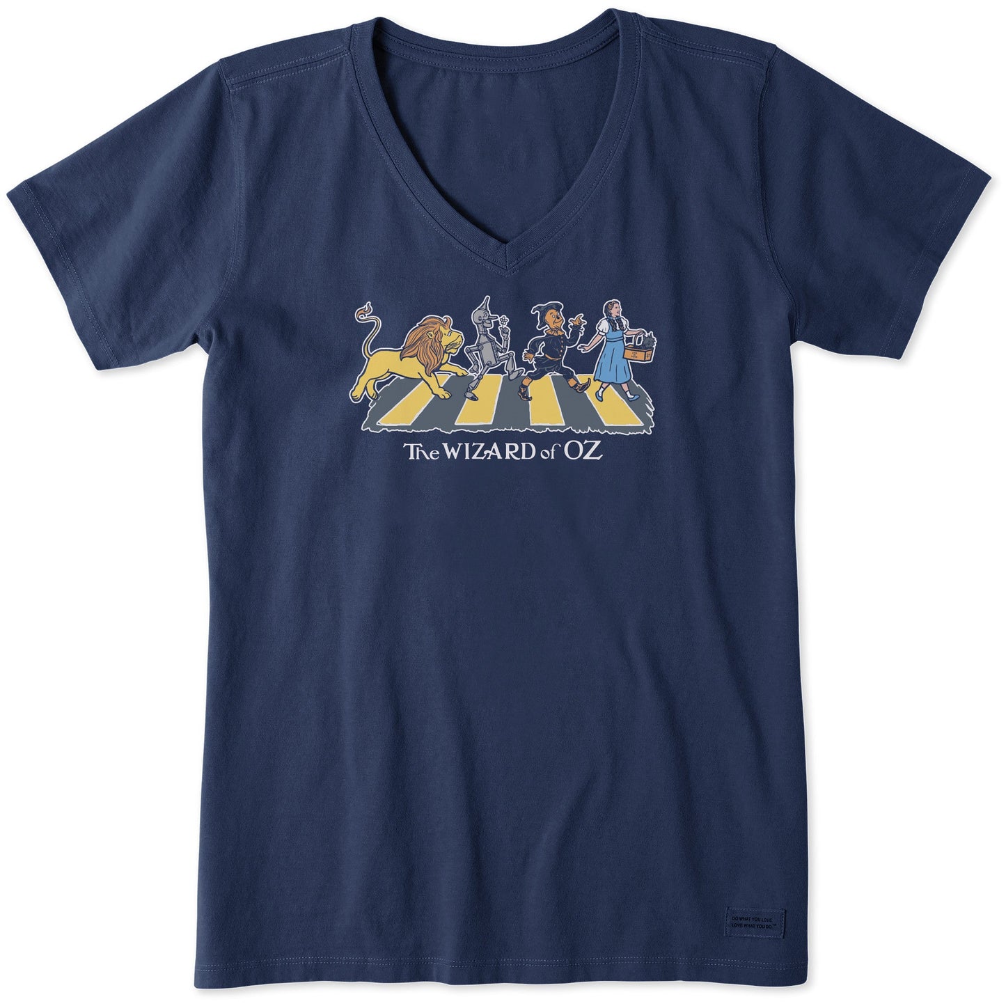 Women's Wizard of Oz Album Cover Short Sleeve Vee