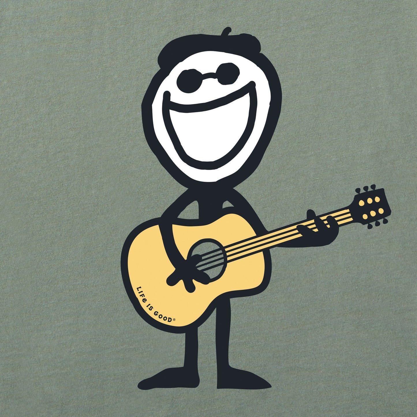 Men's Jake Guitar Short Sleeve Tee