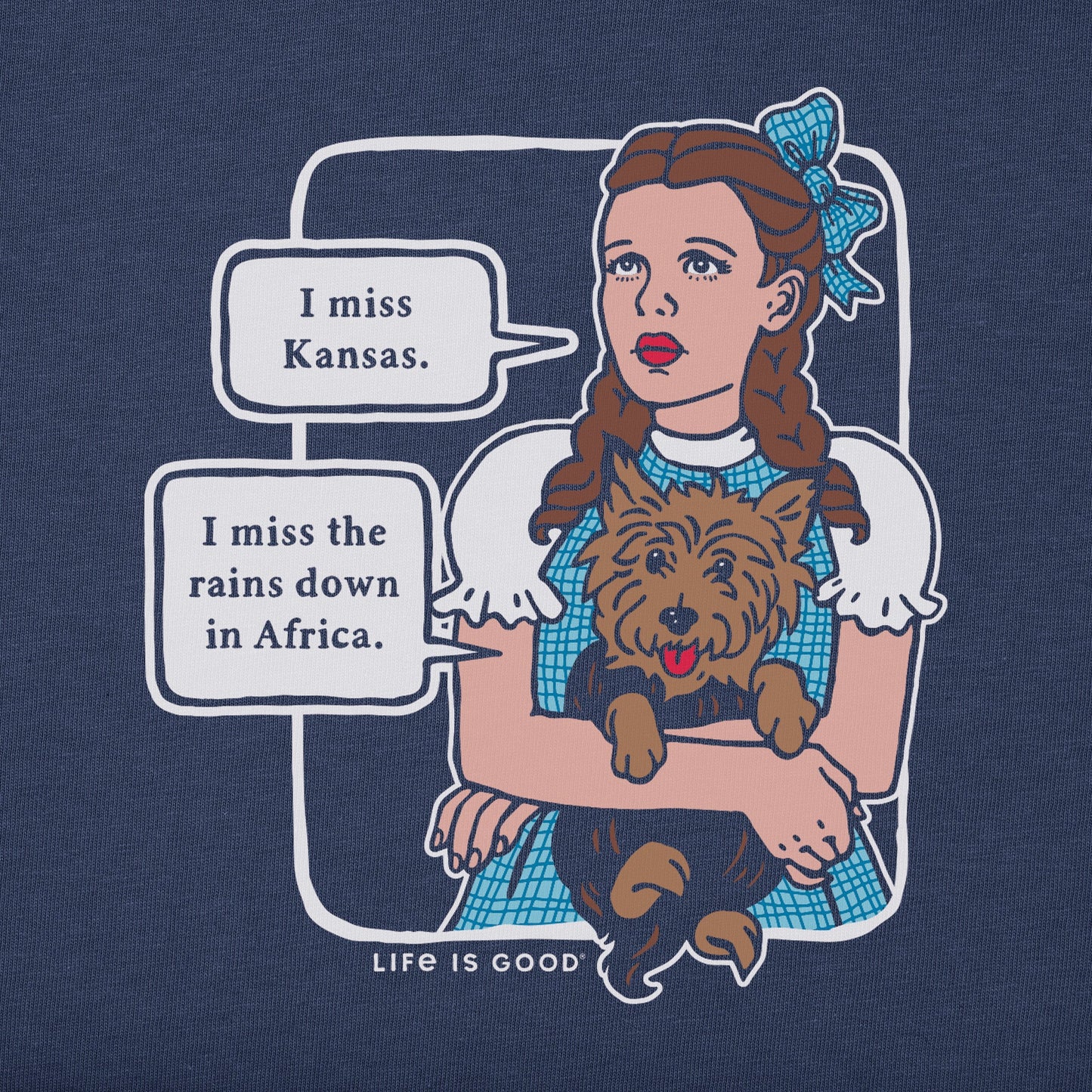 Men's Wizard of Oz I Miss Kansas Short Sleeve Tee