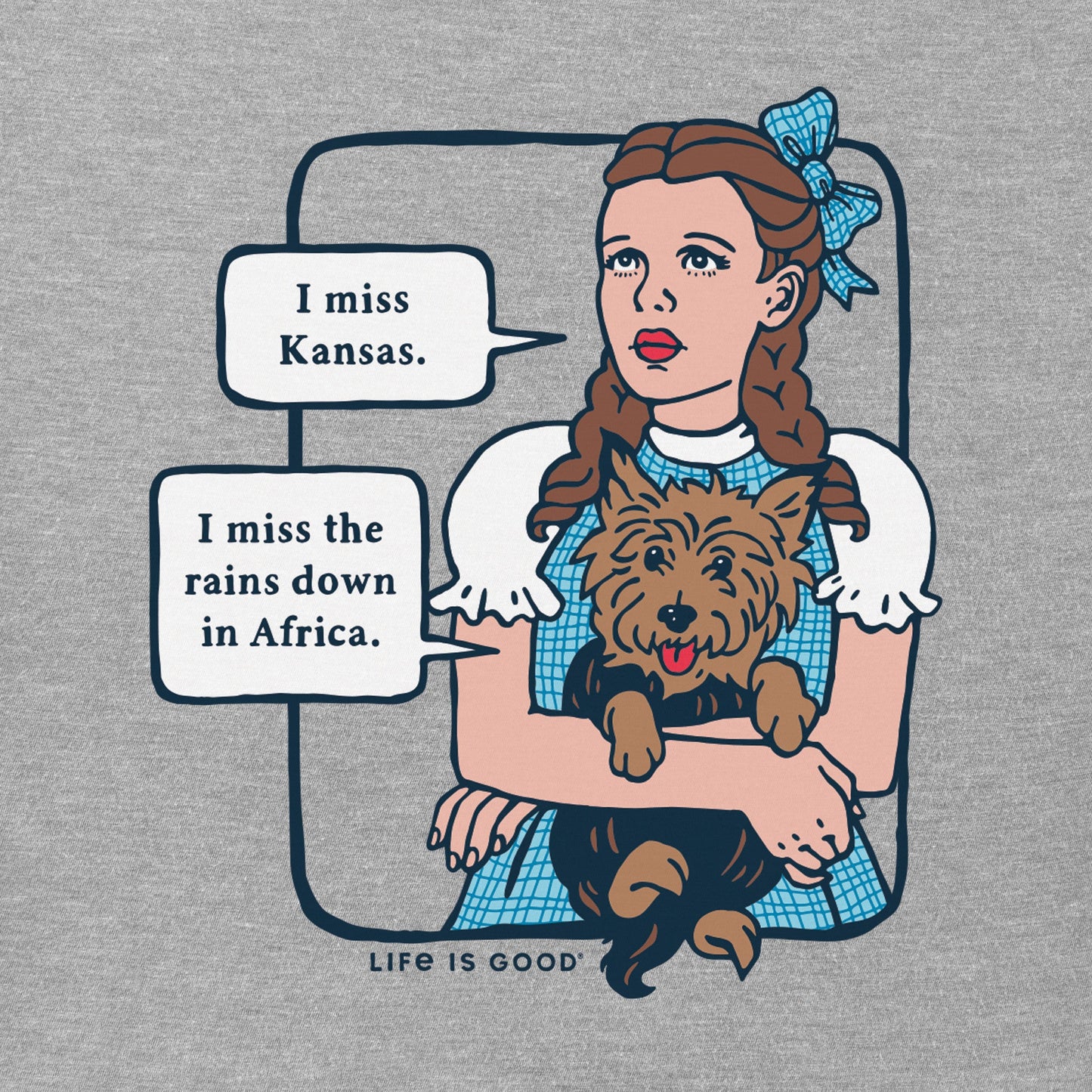Men's Wizard of Oz I Miss Kansas Short Sleeve Tee