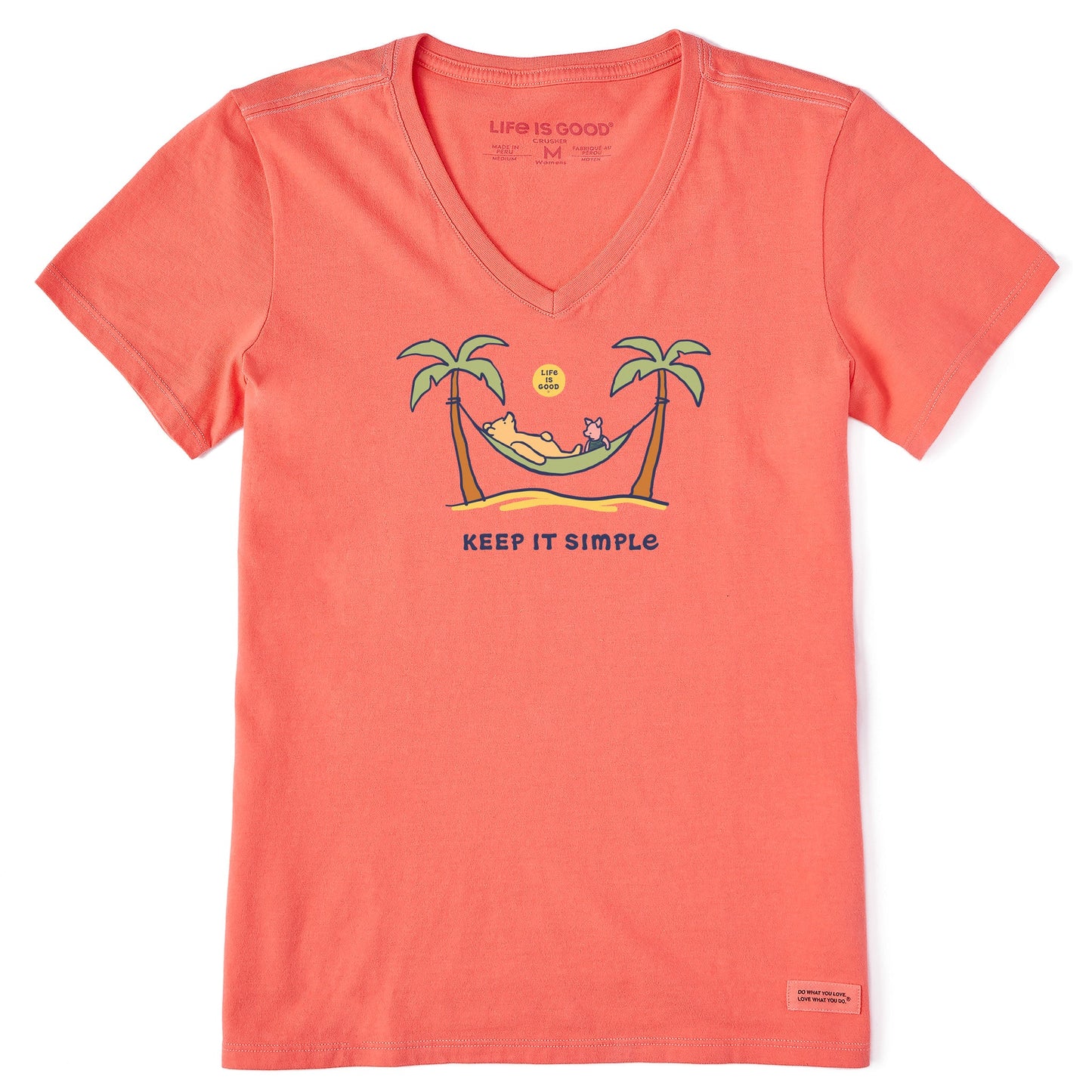 Women's Winnie & P Hammock Short Sleeve Crusher Vee