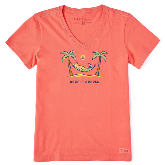 Women's Winnie & P Hammock Short Sleeve Crusher Vee