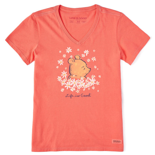 Women's Wildflower Winnie Short Sleeve Crusher Vee