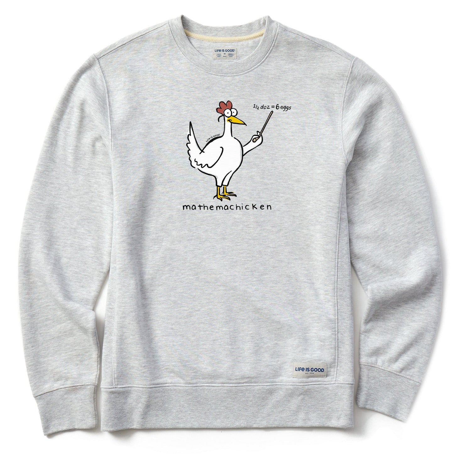 Men's Mathemachicken Simply True Crew