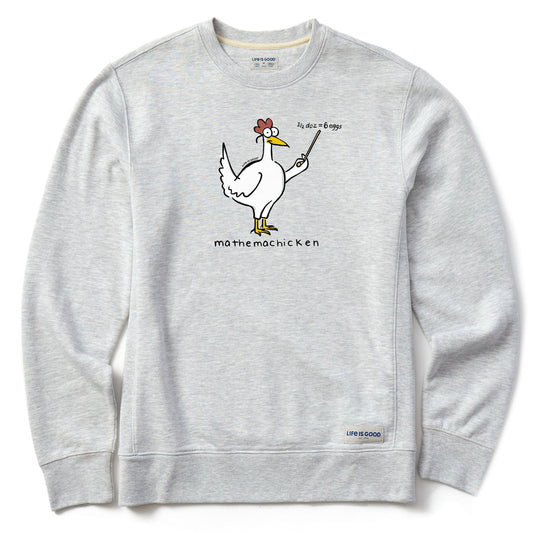 Men's Mathemachicken Simply True Crew