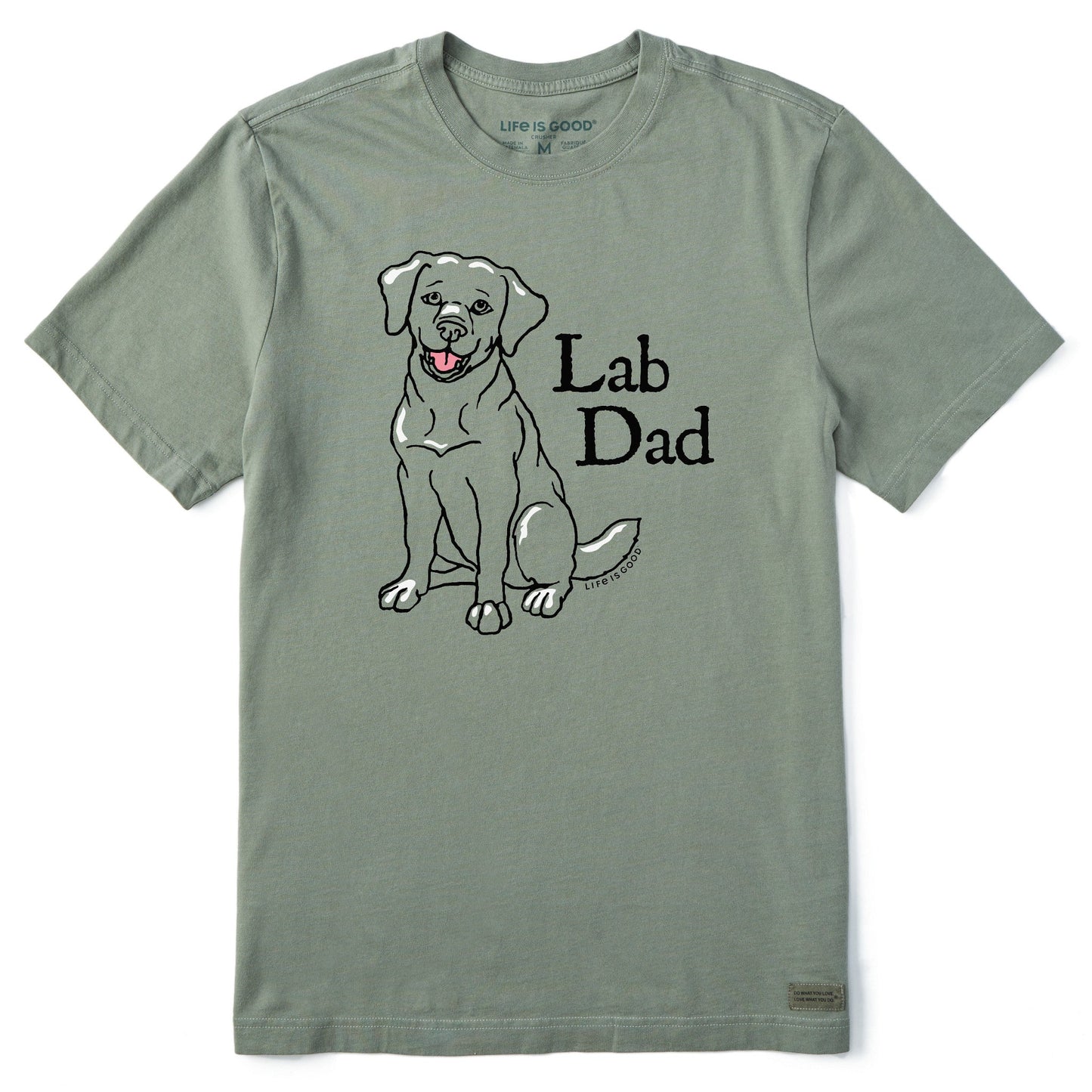 Men's Lab Dad Short Sleeve Crusher Tee