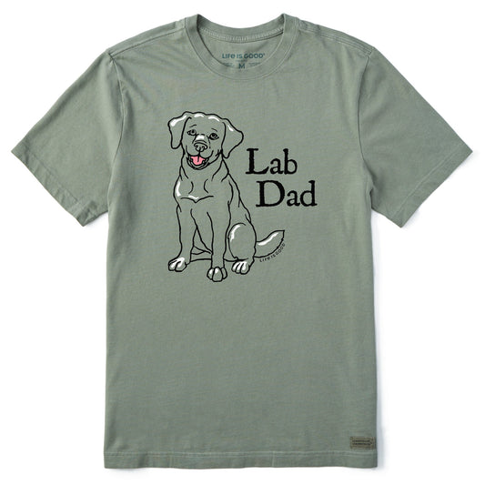 Men's Lab Dad Short Sleeve Crusher Tee