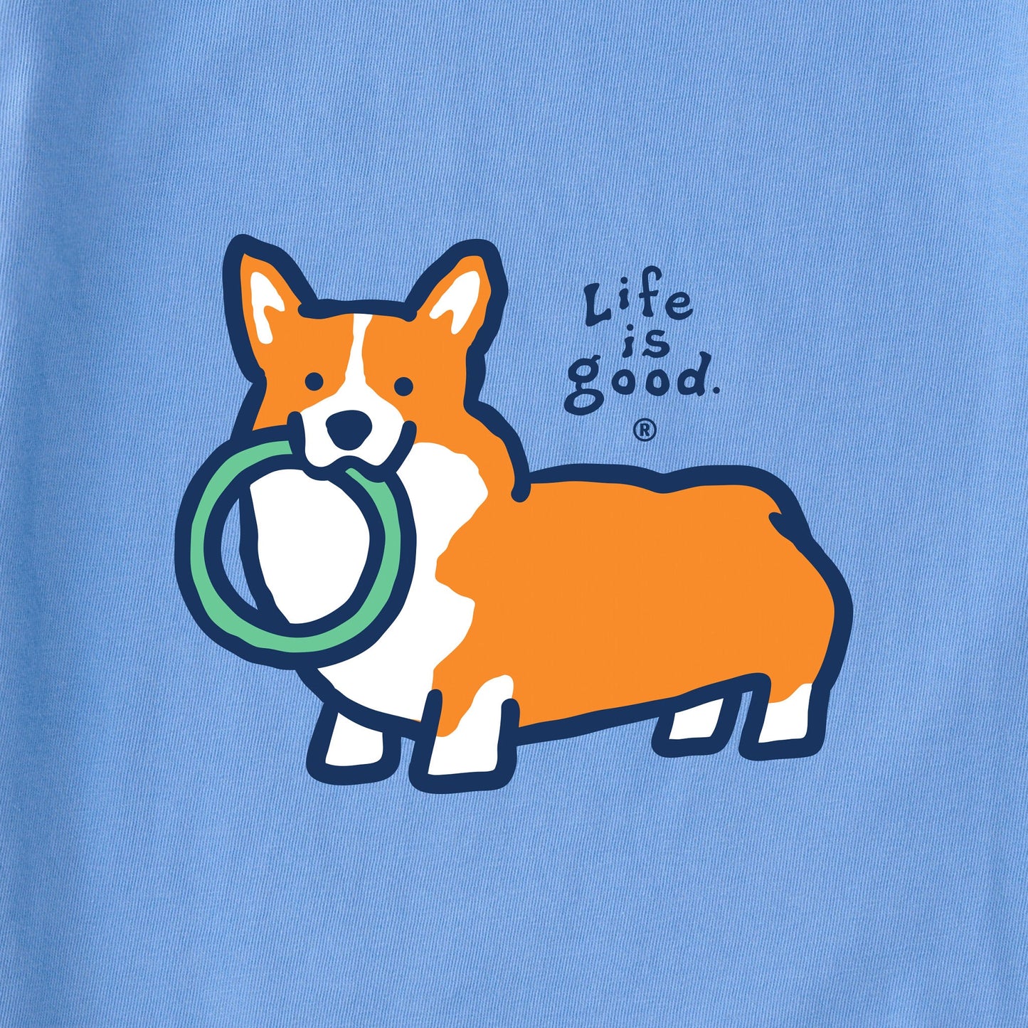 Women's Style Corgi Short Sleeve Crusher Boxy Tee