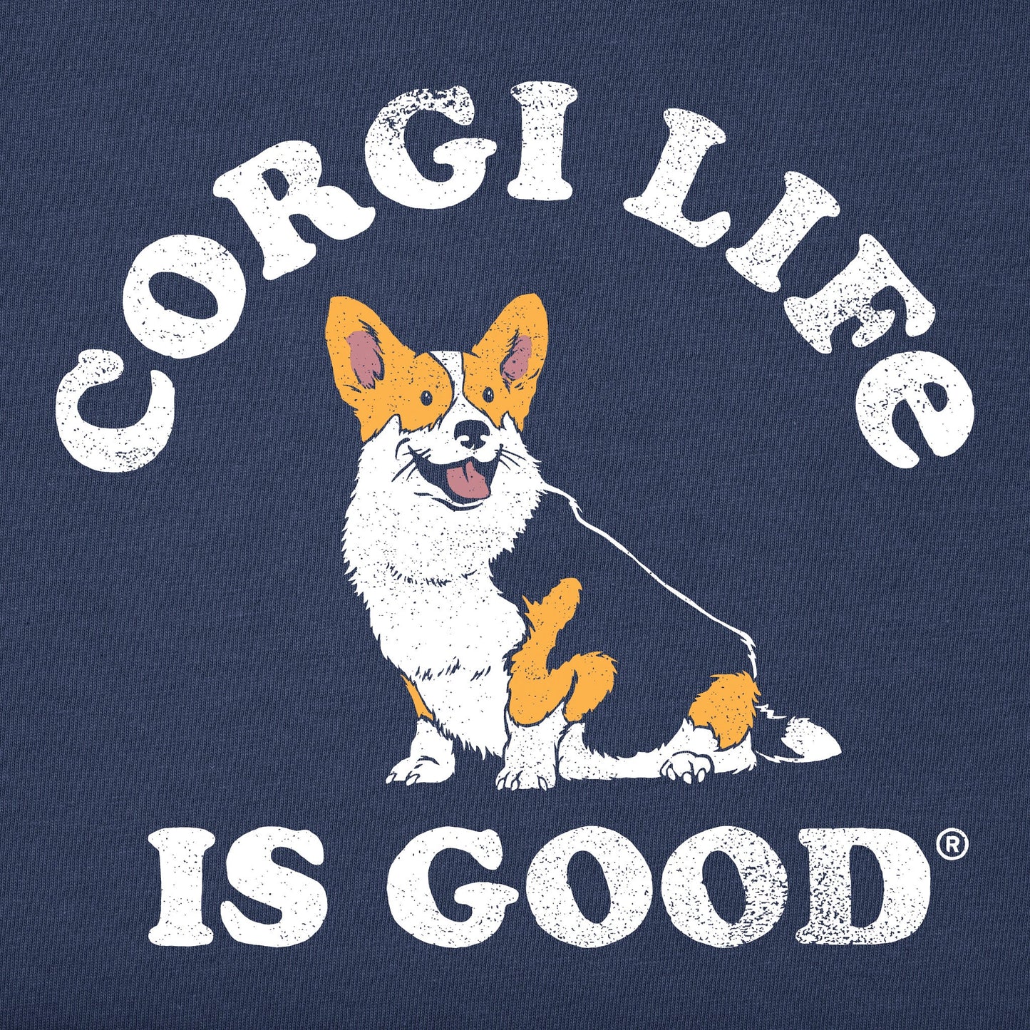 Women's Corgi is Good Short Sleeve Crusher Tee