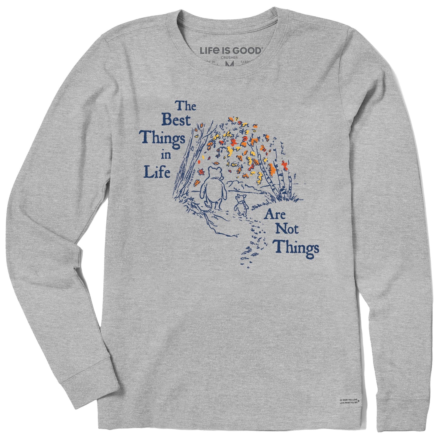 Women's Winnie Best Things Foliage Long Sleeve Crusher Tee