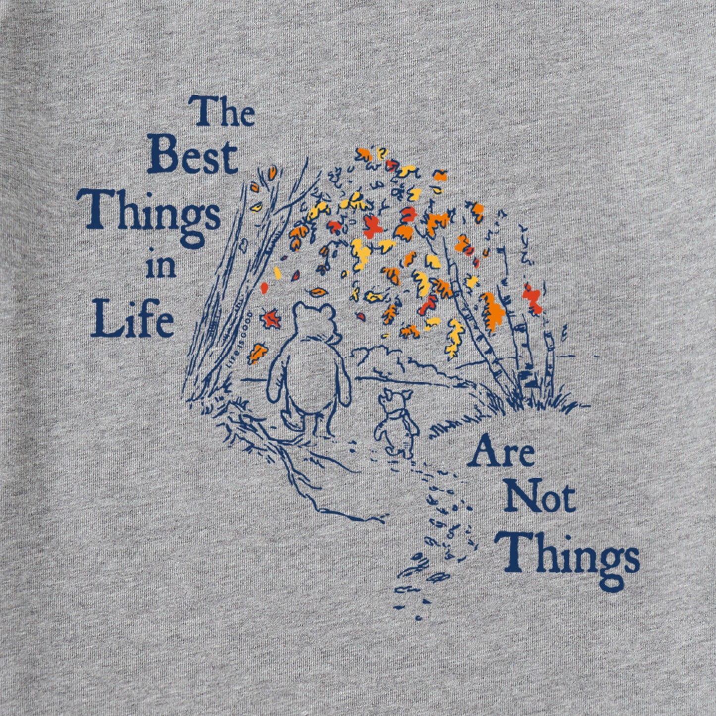 Women's Winnie Best Things Foliage Long Sleeve Crusher Tee