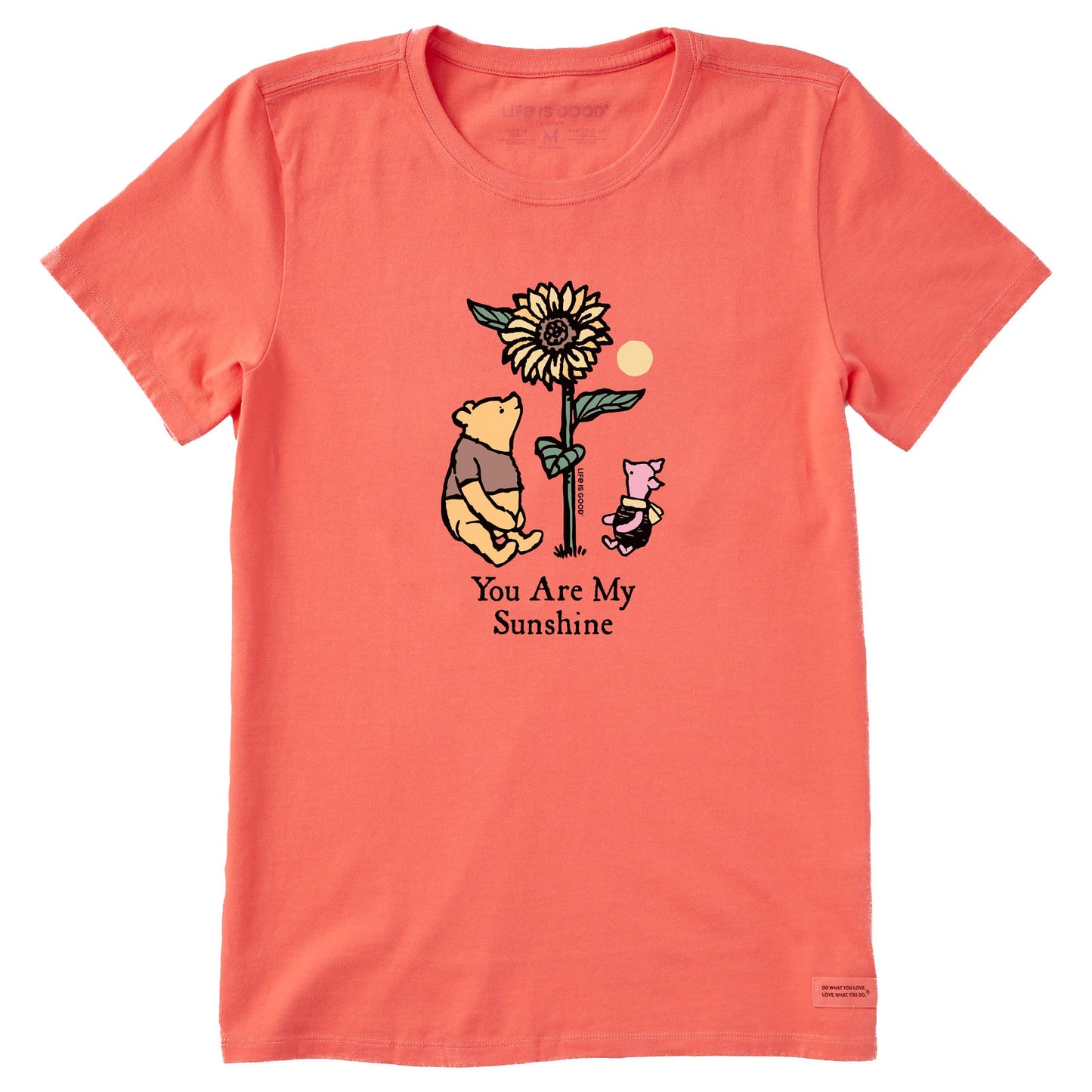 Women's Winnie & P You are My Sunshine Short Sleeve Crusher Tee