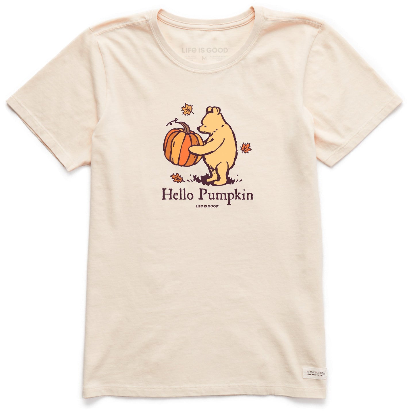 Women's Winnie Hello Pumpkin Short Sleeve Crusher Tee