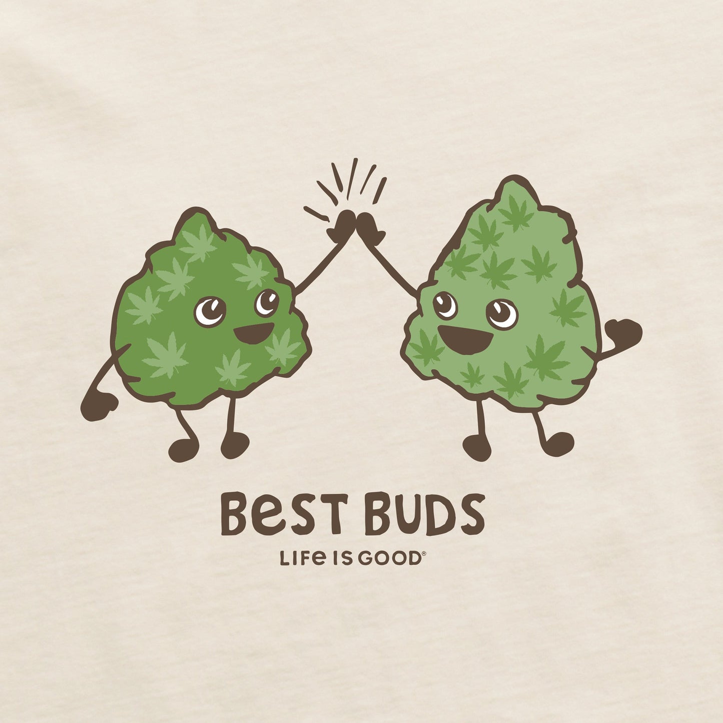 Men's Best Buds Short Sleeve Crusher Tee
