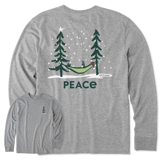 Men's Holiday Hammock Long Sleeve Crusher Tee
