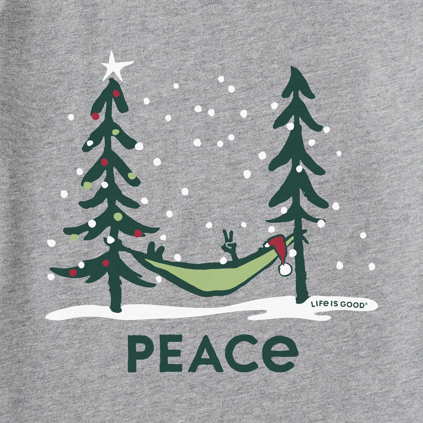 Men's Holiday Hammock Long Sleeve Crusher Tee