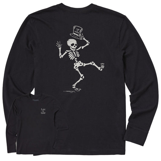 Men's Shake Your Bones Long Sleeve Crusher Tee
