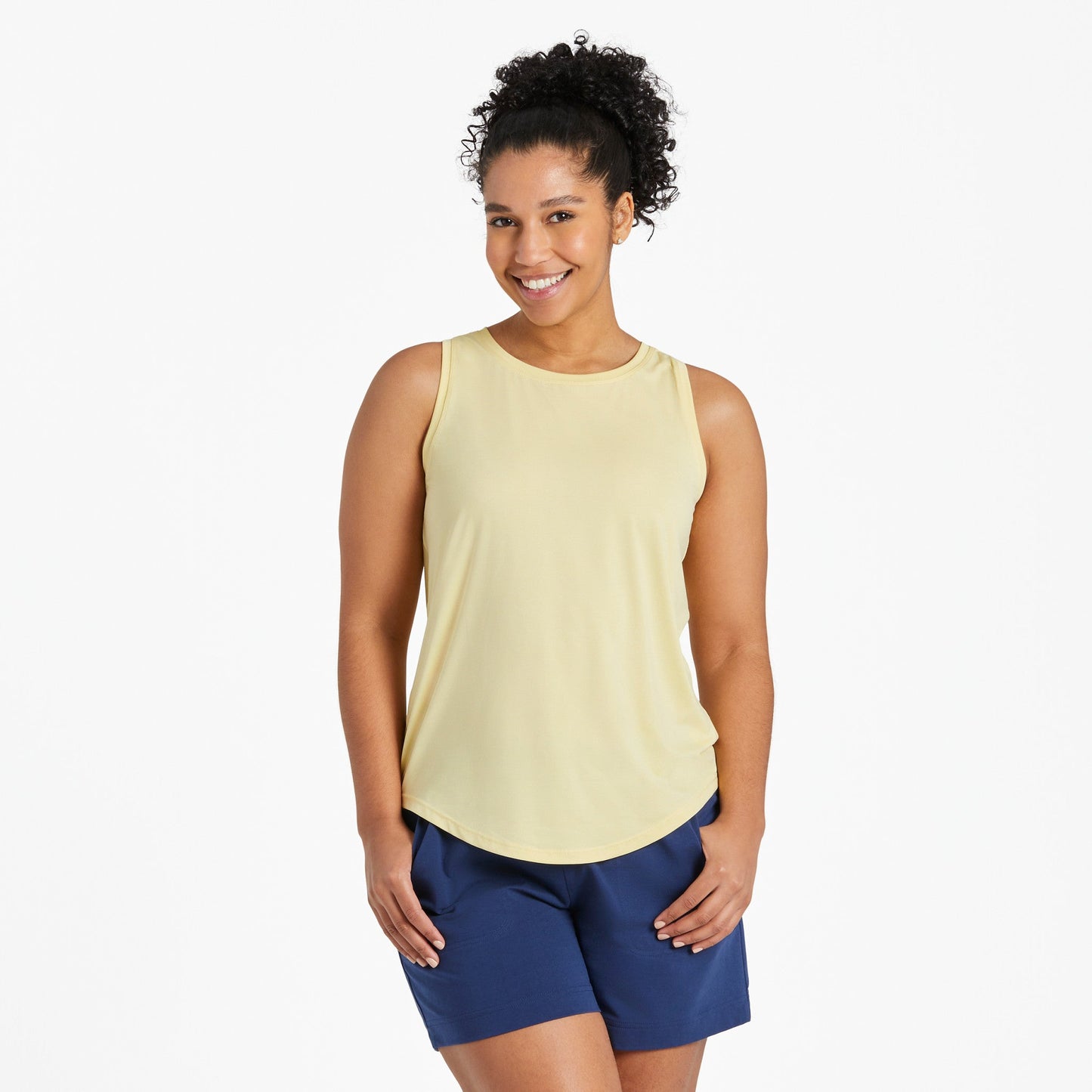 Women's Solid Active Tank