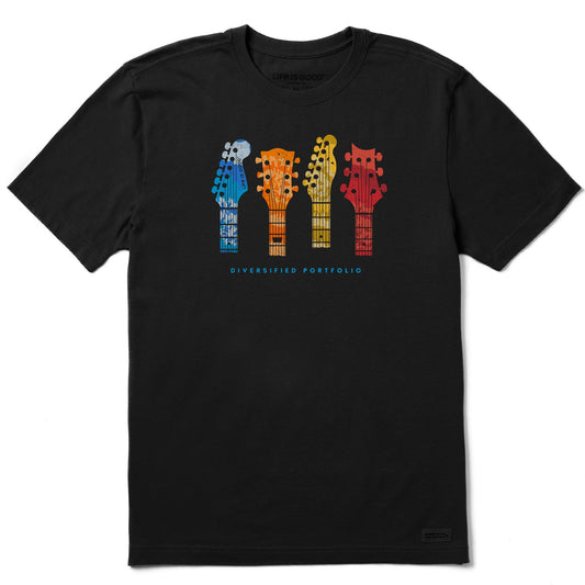 Men's Tie Dye Diversified Guitars Short Sleeve Tee