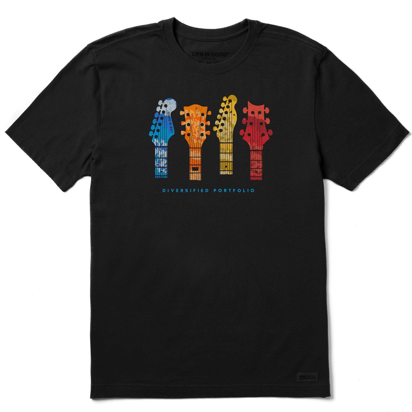 Men's Tie Dye Diversified Guitars Short Sleeve Tee