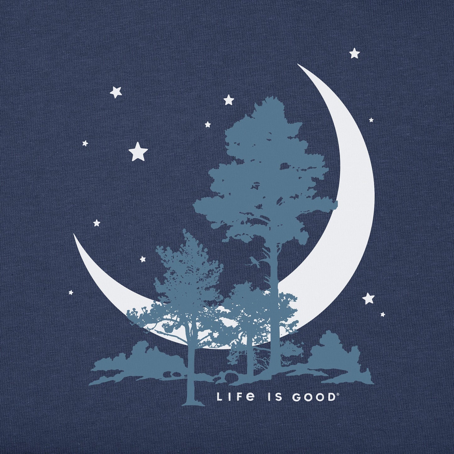 Men's Moonlight Trees Short Sleeve Tee