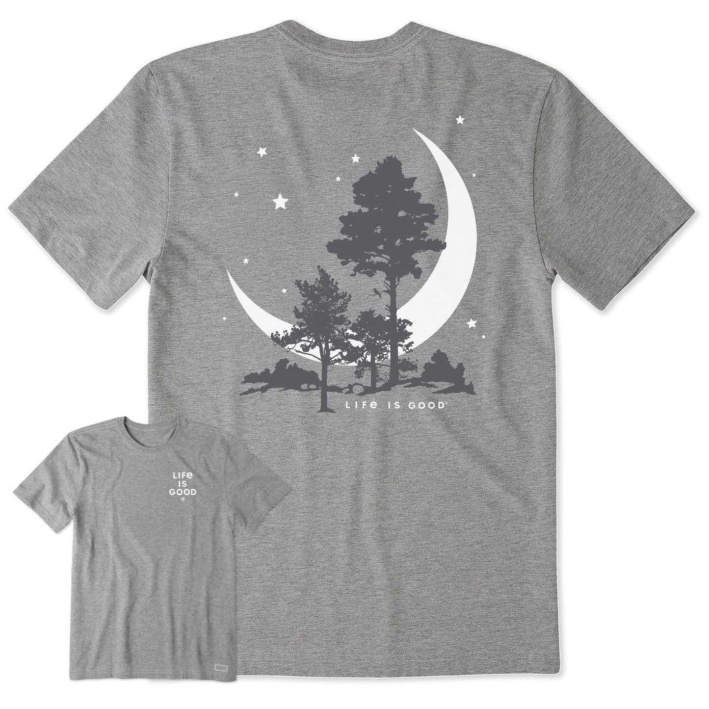 Men's Moonlight Trees Short Sleeve Tee