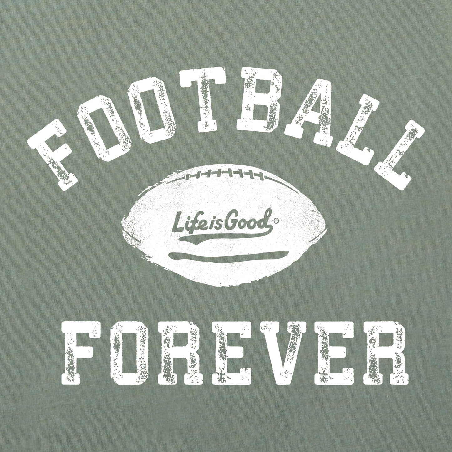 Men's Football Forever Short Sleeve Crusher Tee