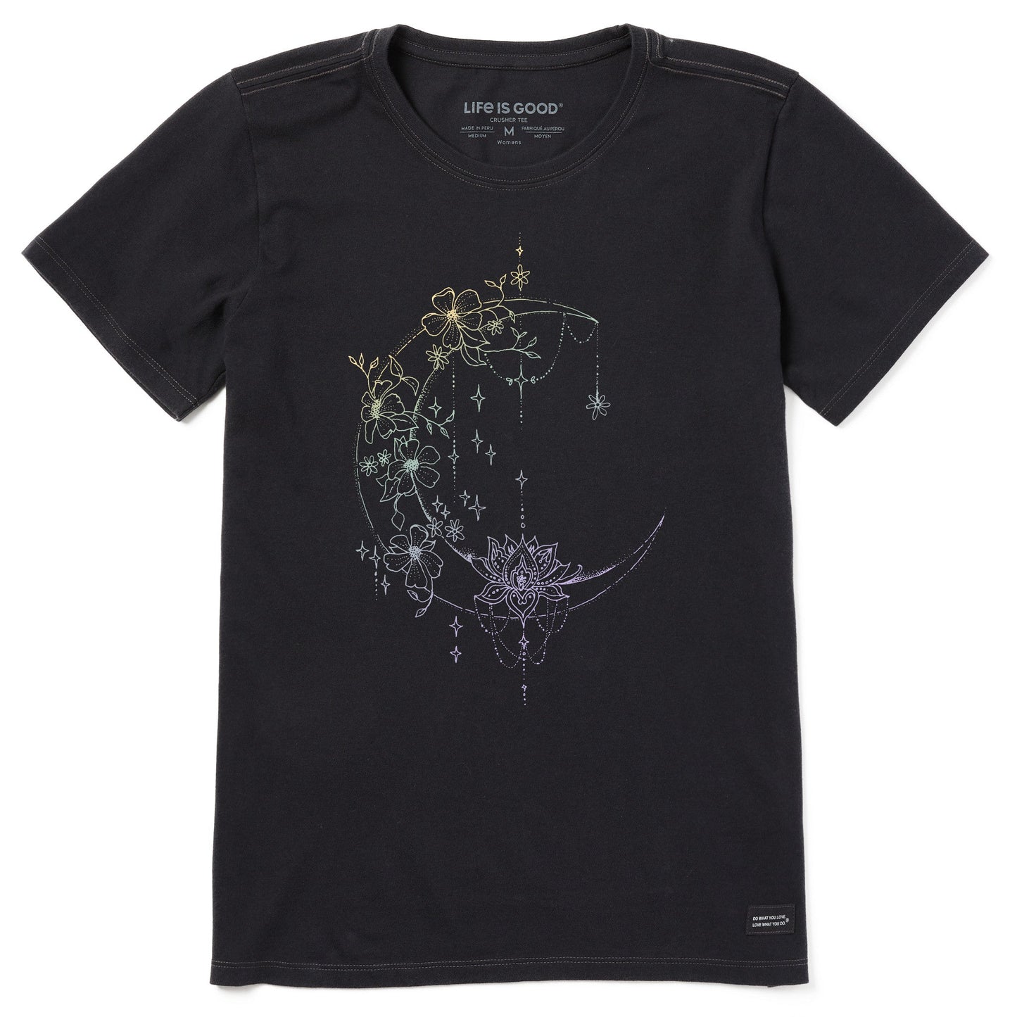 Women's Celestial Moonflower Short Sleeve Tee