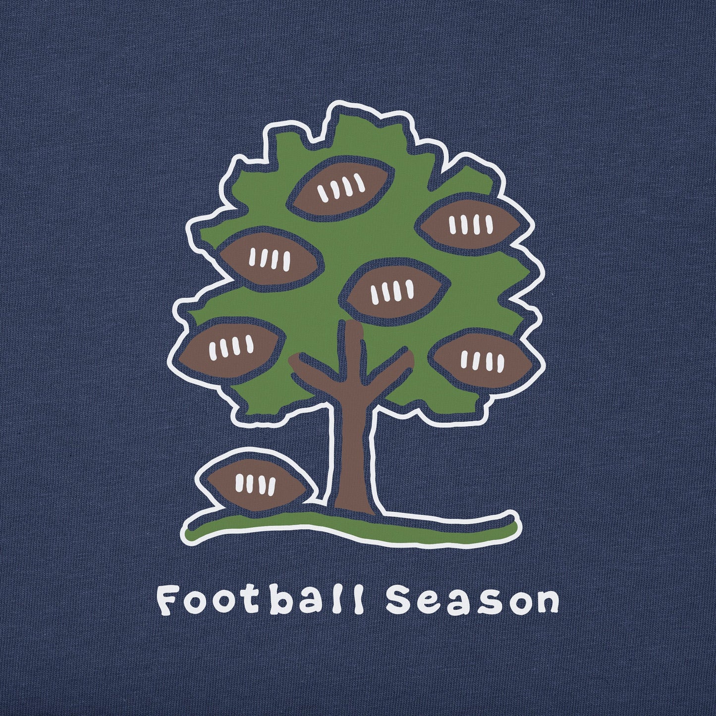 Men's Football Season Short Sleeve Tee