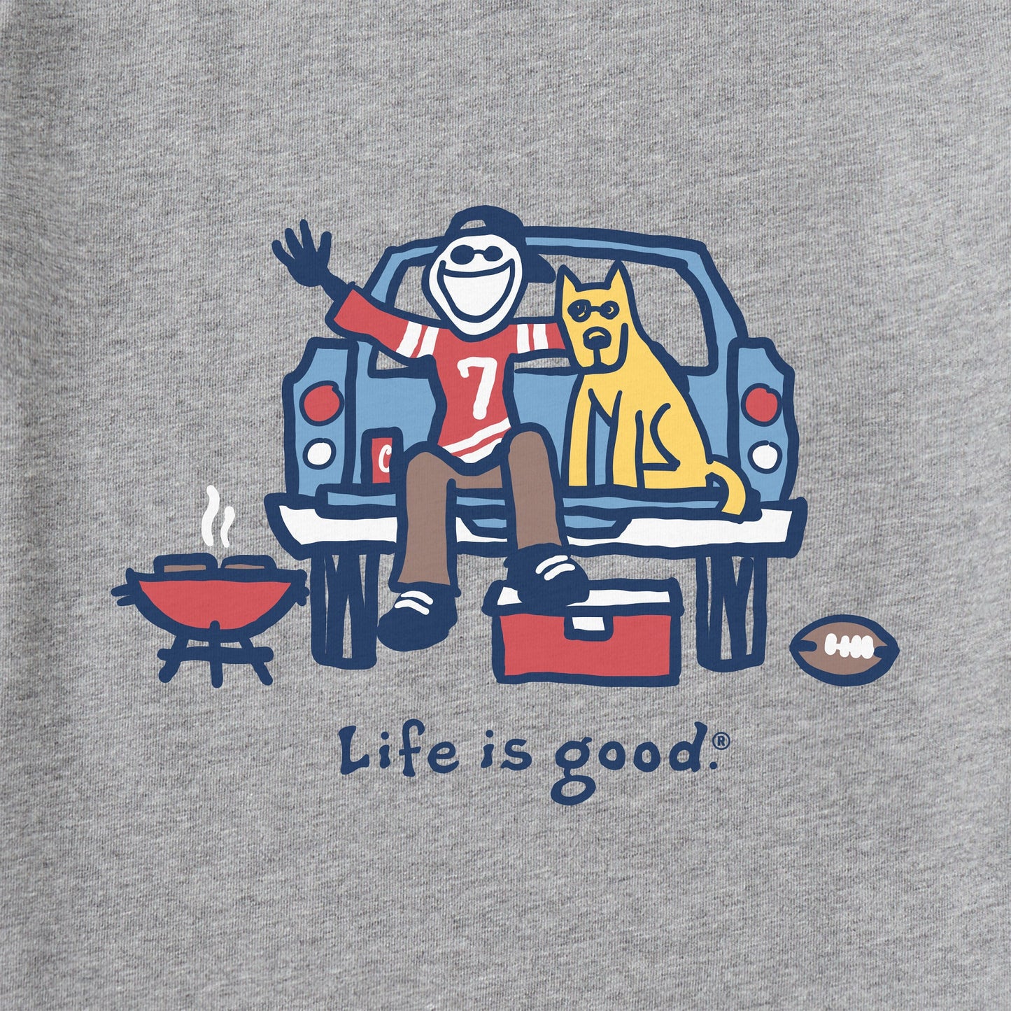 Men's Jake and Rocket Tailgate Short Sleeve Tee