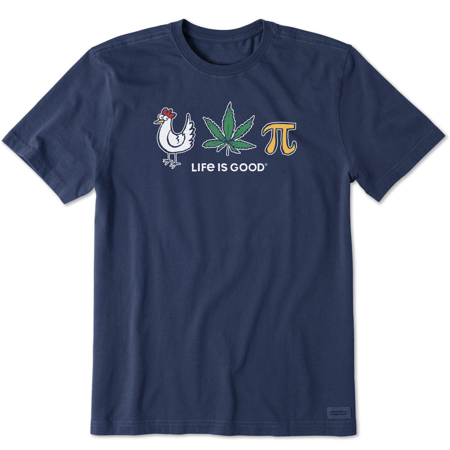 Men's Chicken Pot Pi Icons Short Sleeve Tee