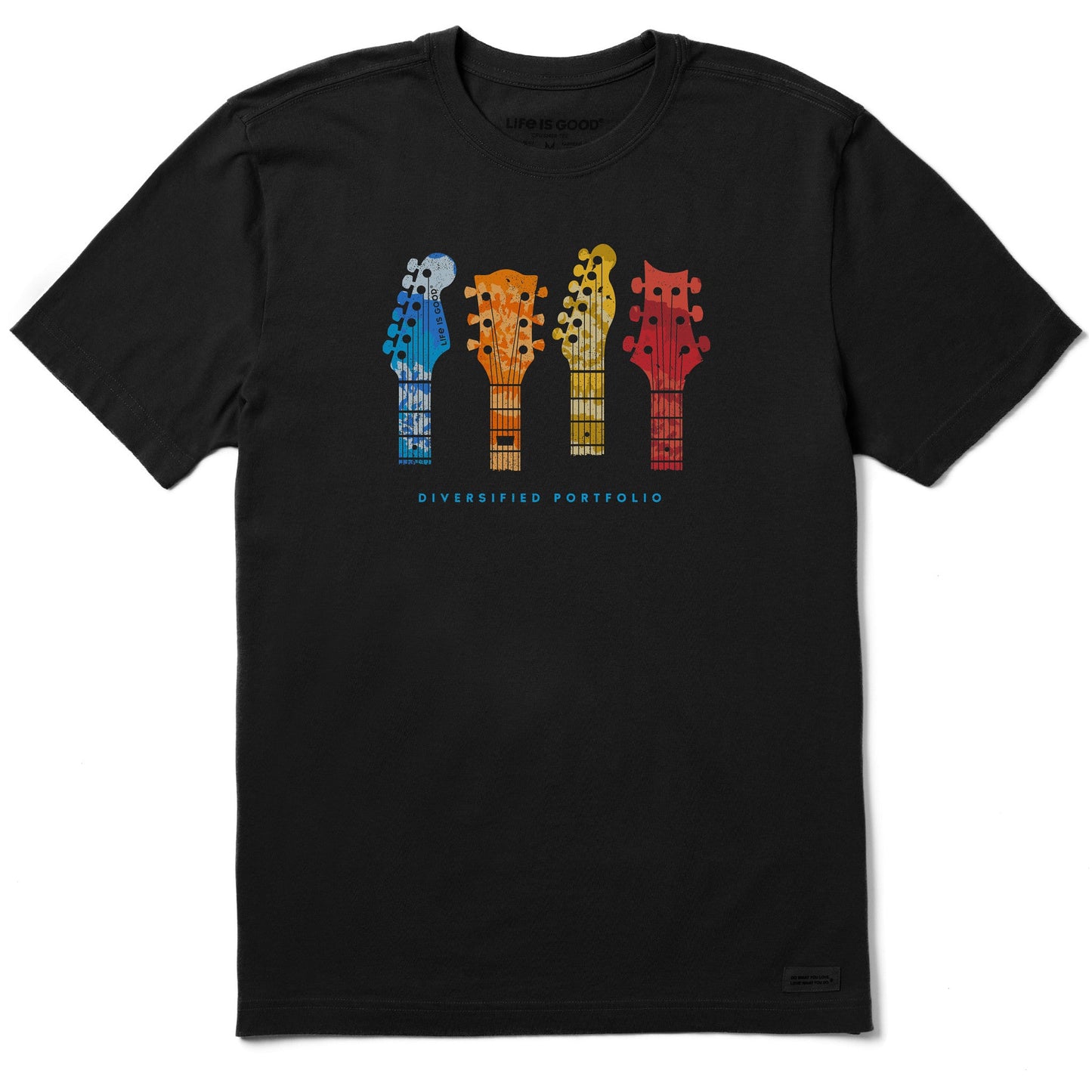 Men's Tie Dye Diversified Guitars Short Sleeve Tee