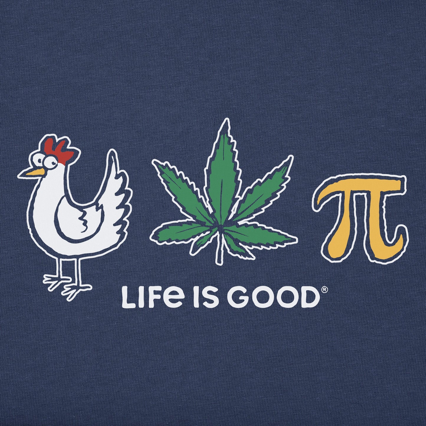 Men's Chicken Pot Pi Icons Short Sleeve Tee