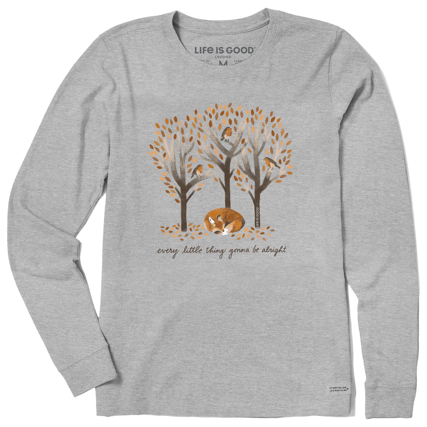 Women's Every Little Thing Fox Long Sleeve Crusher Tee