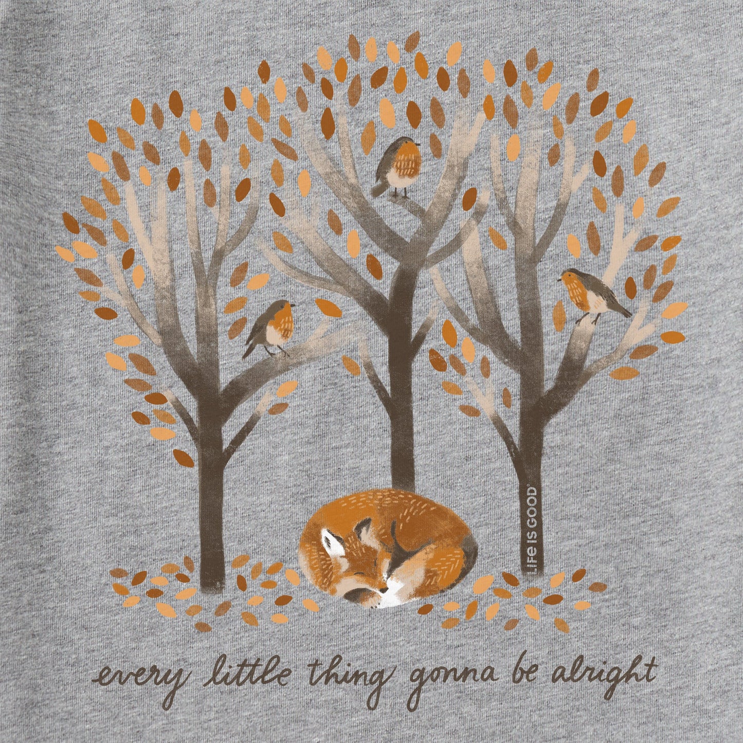Women's Every Little Thing Fox Long Sleeve Crusher Tee
